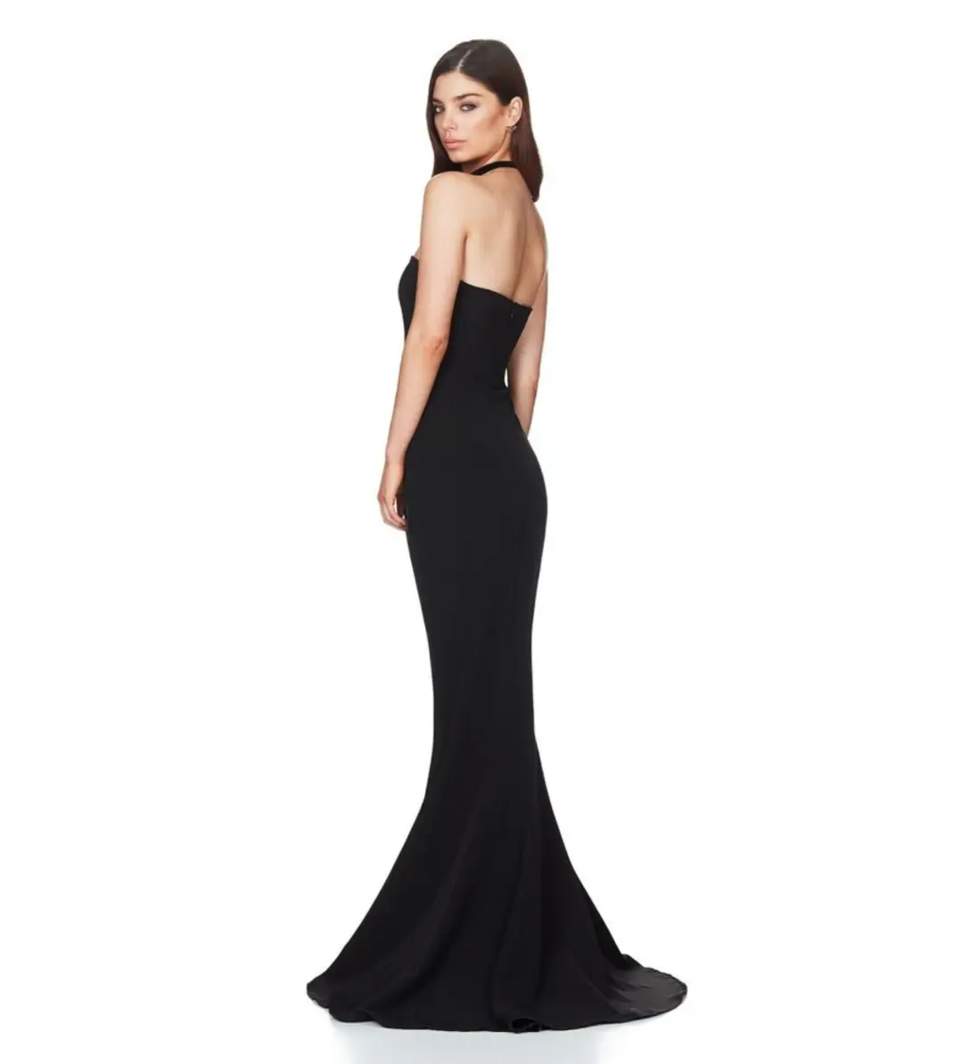 Love Nookie Angelina Gown Black Size M/AU 10 for rent on The Volte - main image