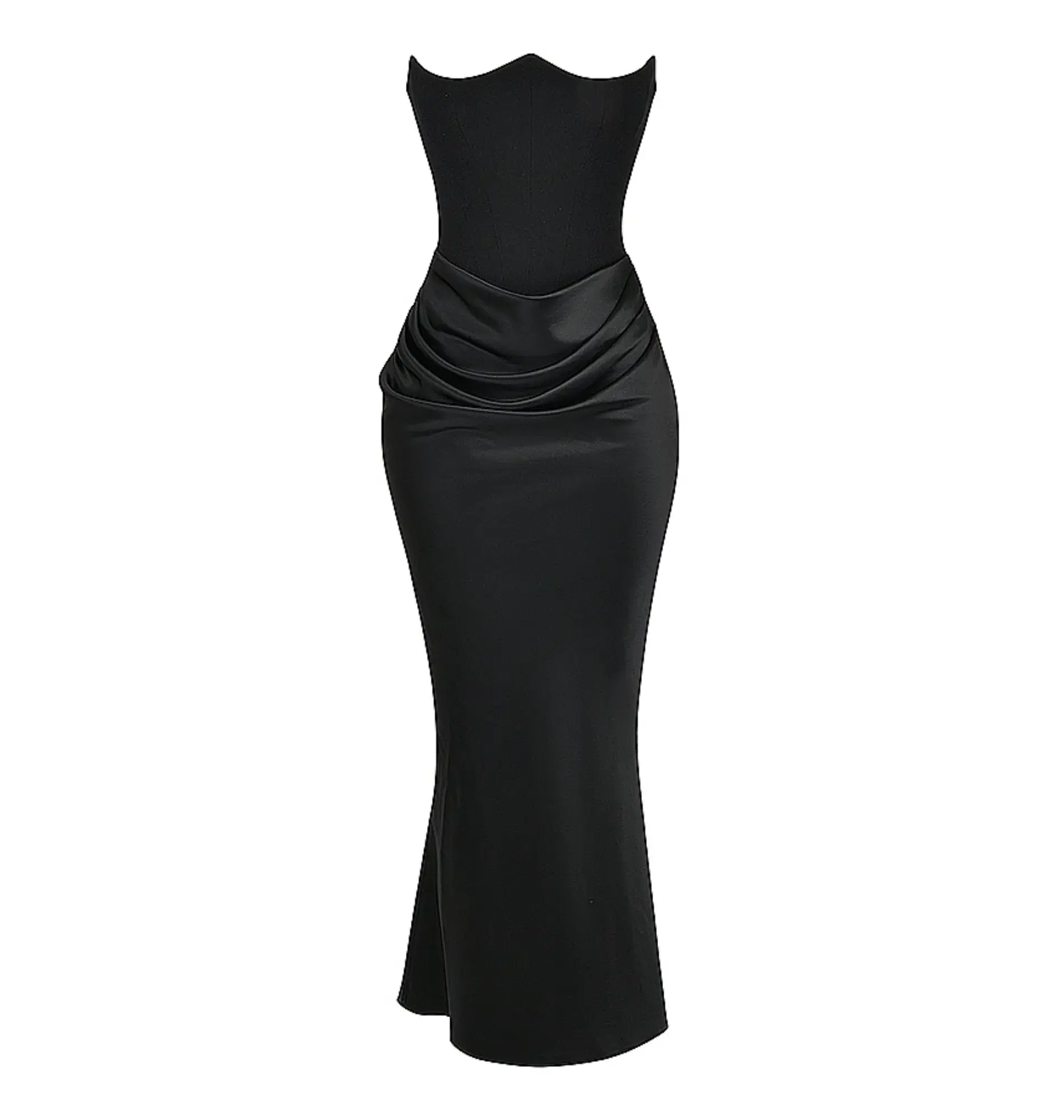 House of CB Persephone Strapless Corset Dress Black Size S / AU 8 - Image 4