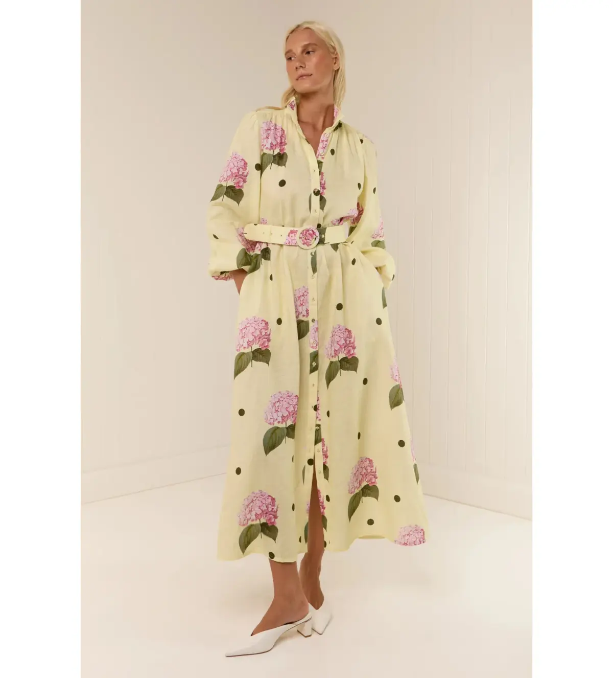 Palm Noosa Noddy Dress in  Portofino Polka Dot Size AU 8  - Image 1