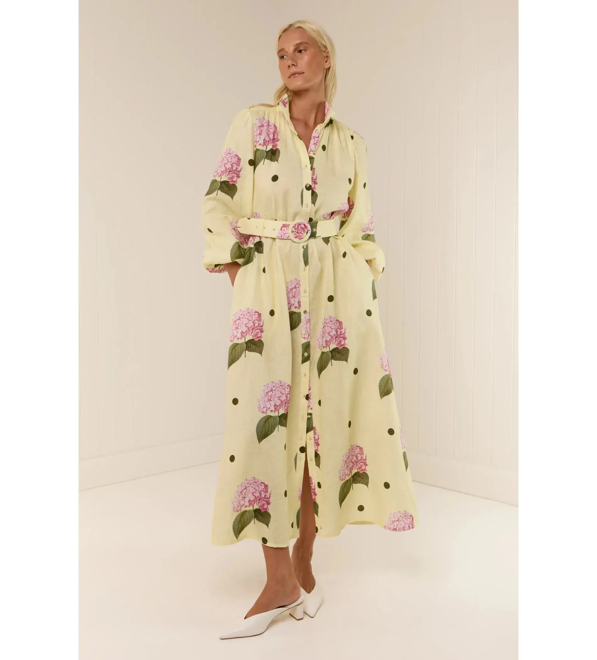 Palm Noosa Noddy Dress in  Portofino Polka Dot Size AU 8  - Image 1