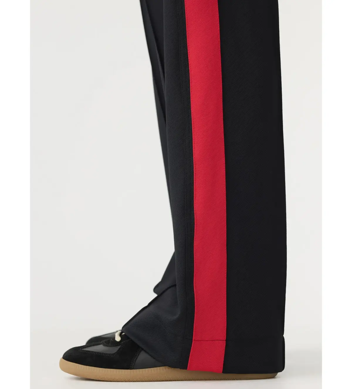 Bassike Twill Stripe Detail Pants Black Size M / AU 10 - Image 4
