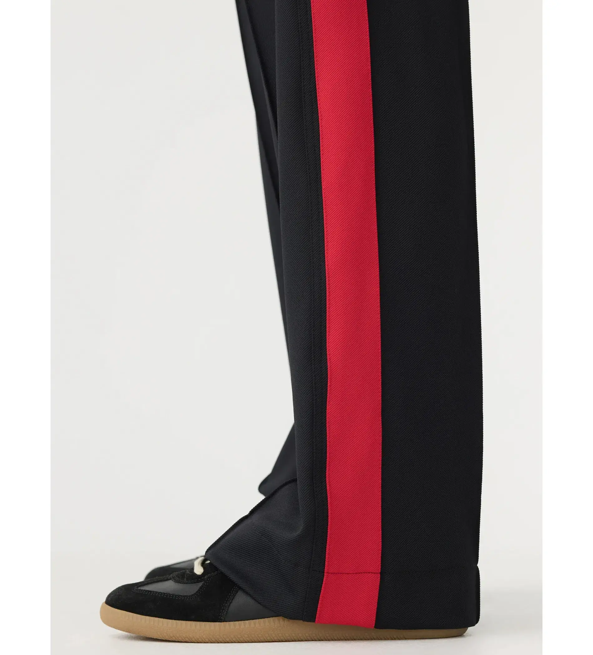 Bassike Twill Stripe Detail Pants Black Size M / AU 10 - Image 4