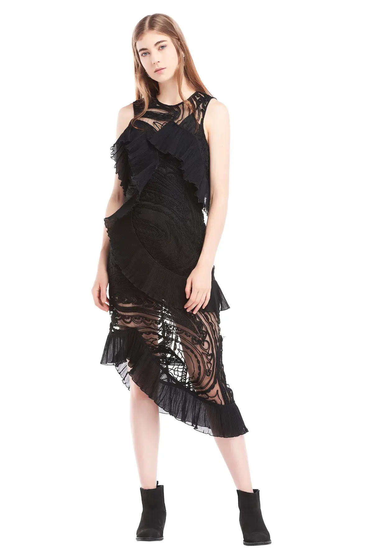 Alice McCall Love Me Like You Do Dress Black Size 8 - Image 1
