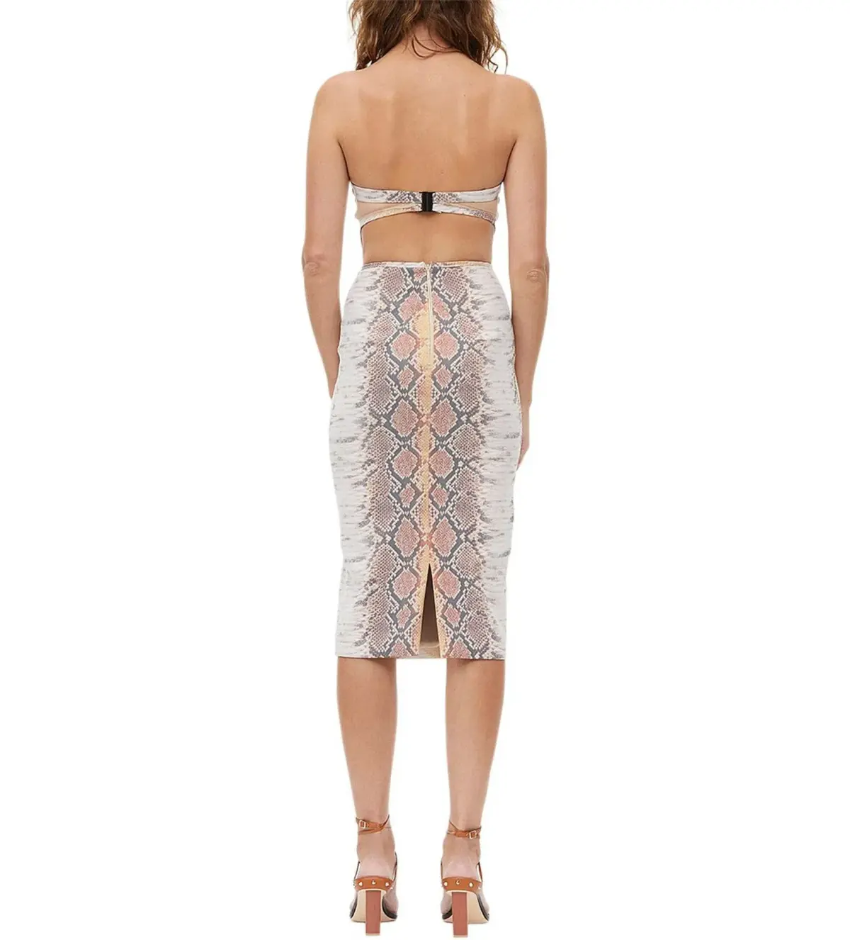 Manning Cartell Reptilla Dress Print Size 10 - Image 3