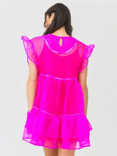 CeliaB Clementina Dress Pink Size M/Au 10  - Image 2