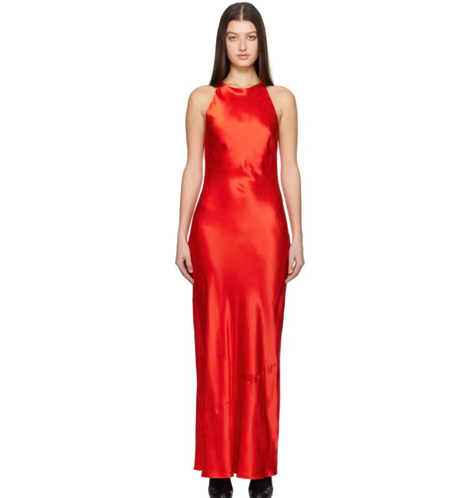 Silk Laundry High Low Maxi Dress Red Size AU 8  - Image 1