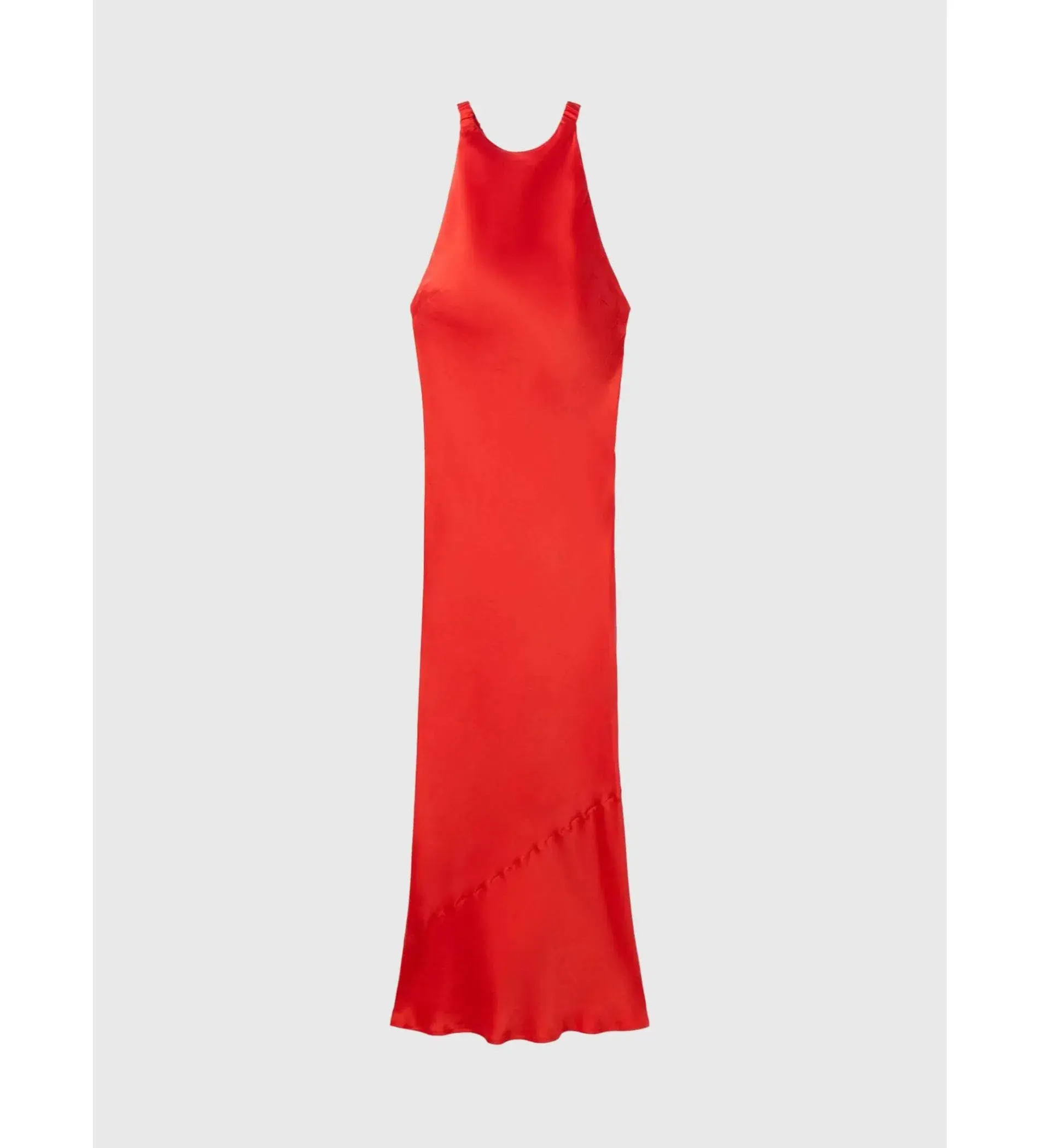 Silk Laundry High Low Maxi Dress Red Size AU 8  - Image 4