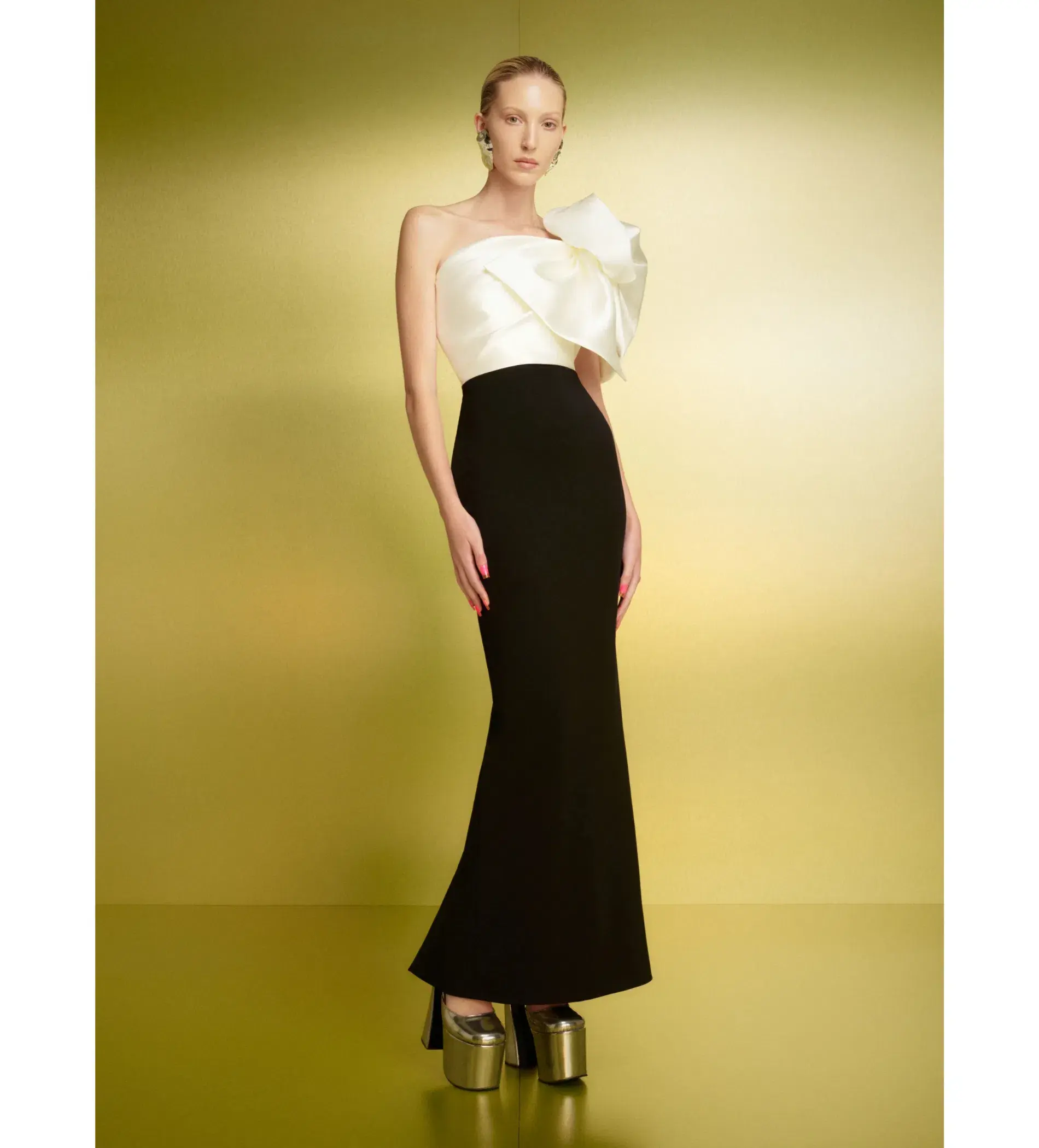 Solace London The Iyana Maxi Dress Black Size 10 - Image 2