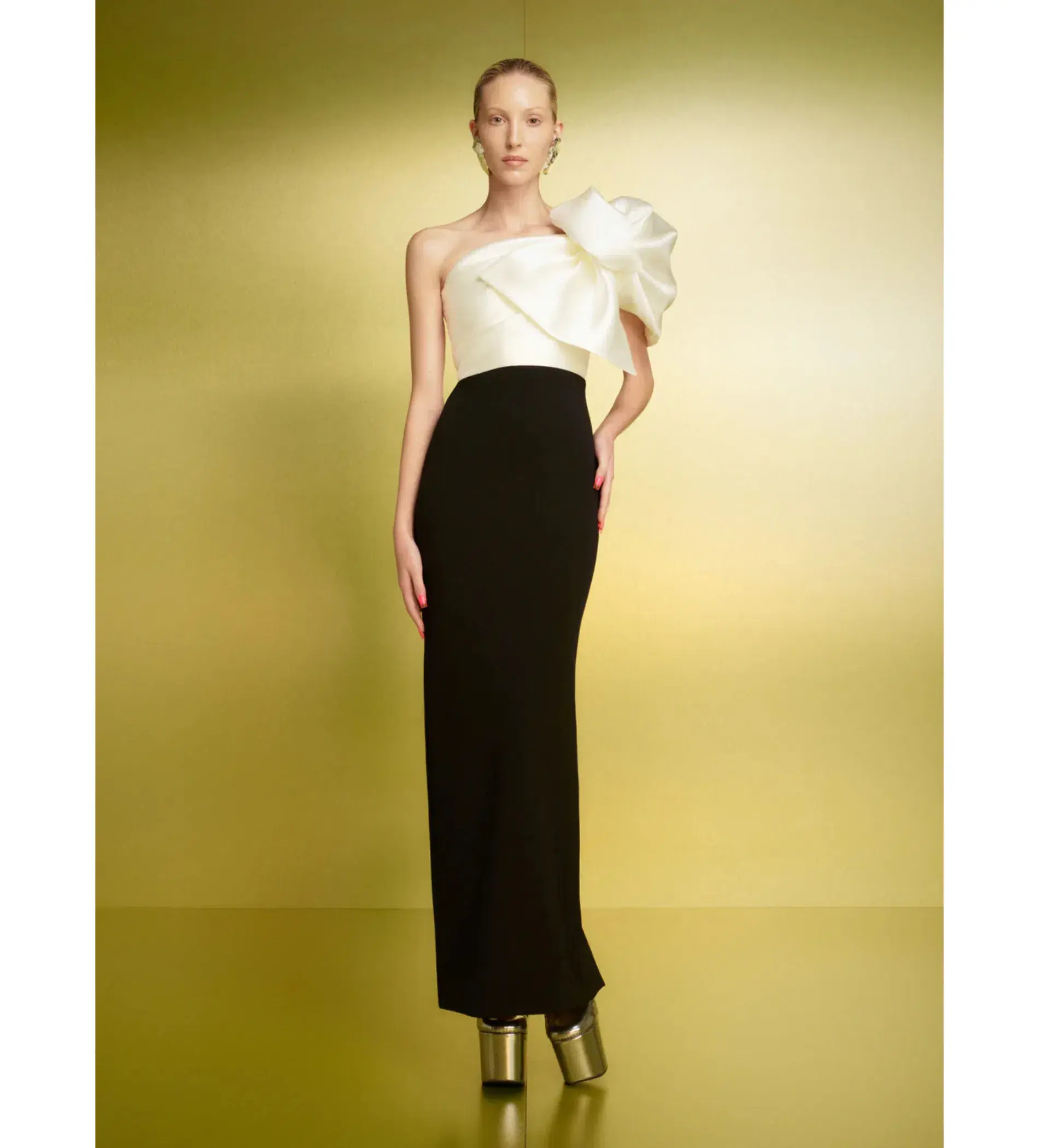 Solace London The Iyana Maxi Dress Black Size 10 - Image 1