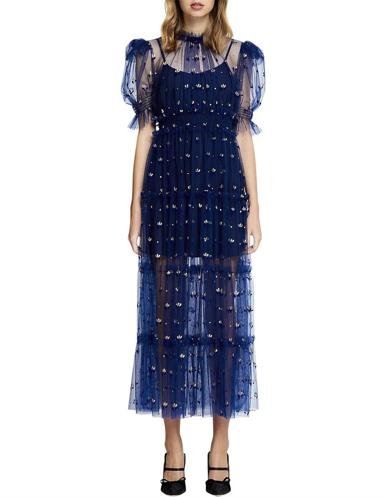Alice McCall Cowboy Tears Midi Dress Blue Size 8 - Image 2