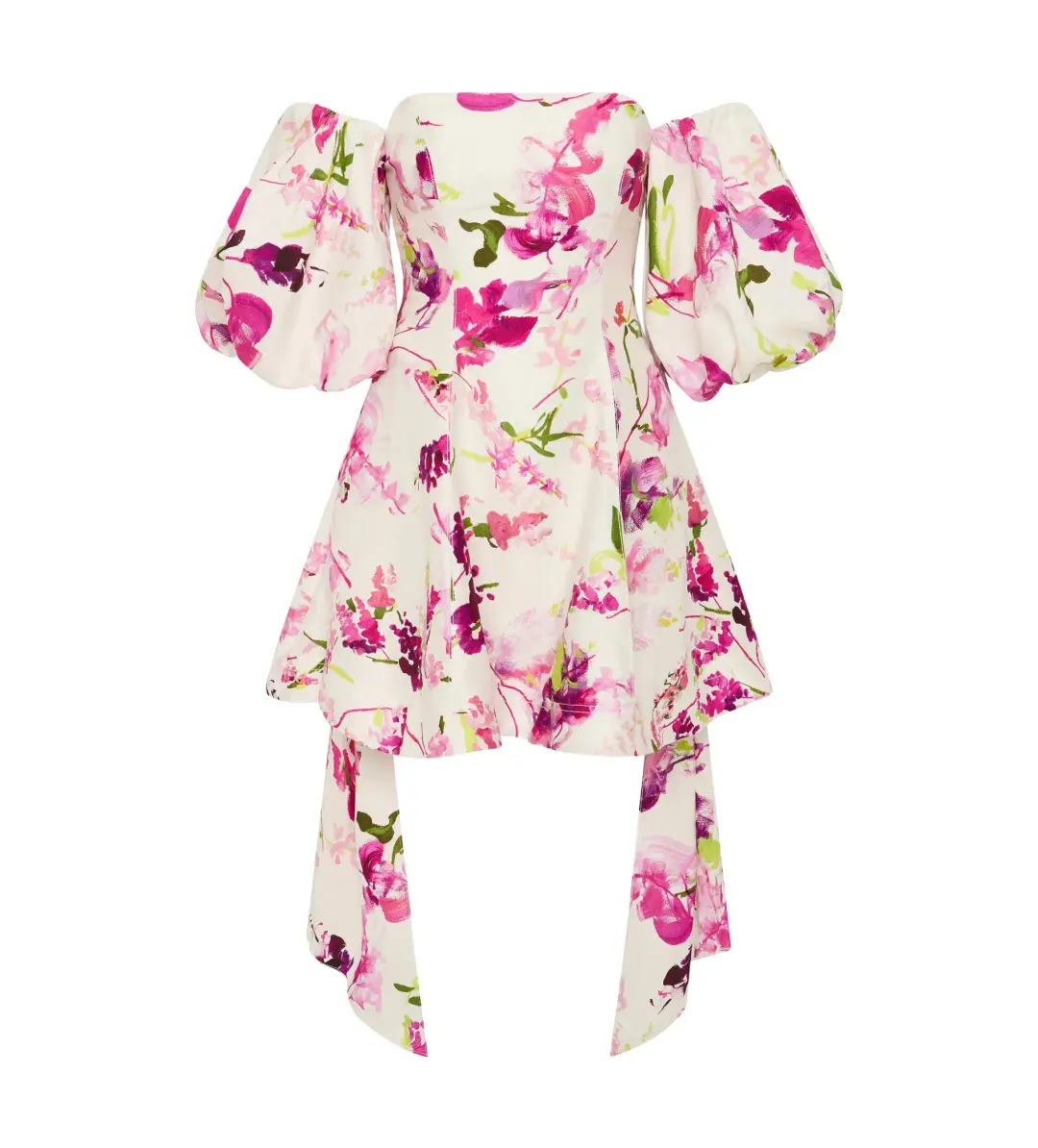 Aje Incarnation Mini Dress Fresh Flora Size AU 12 for rent on The Volte - main image