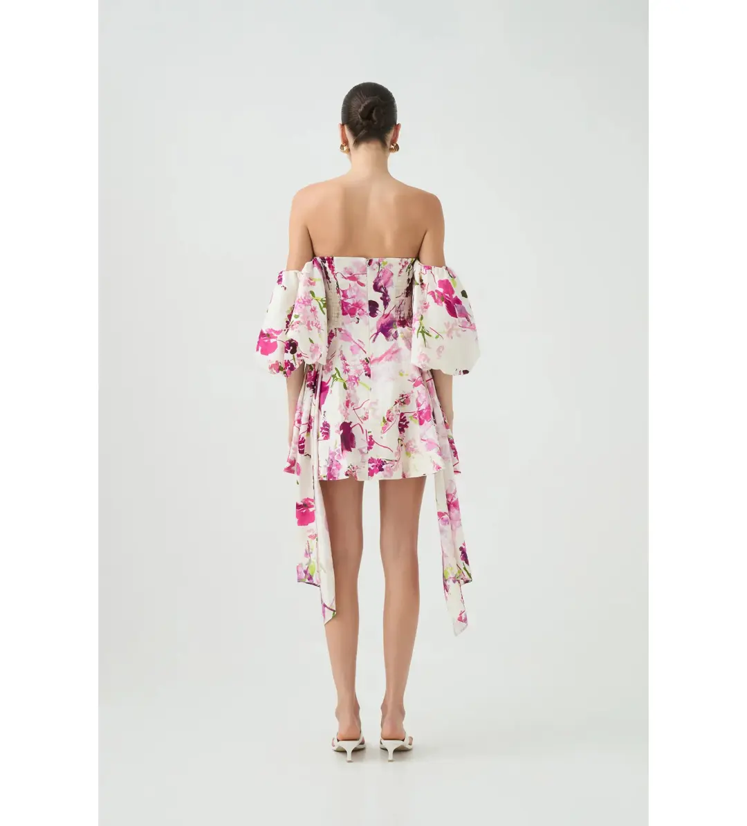 Aje Incarnation Mini Dress Fresh Flora Size AU 12 for rent on The Volte - main image