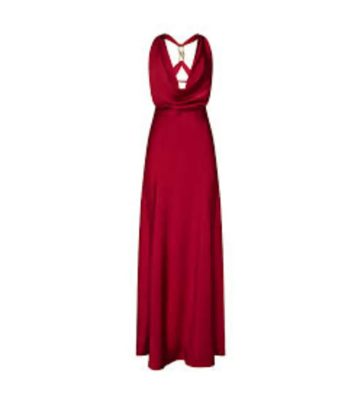 Manning Cartell Charmed Cowl Slip Maxi Dress Red Size 4  - Image 3