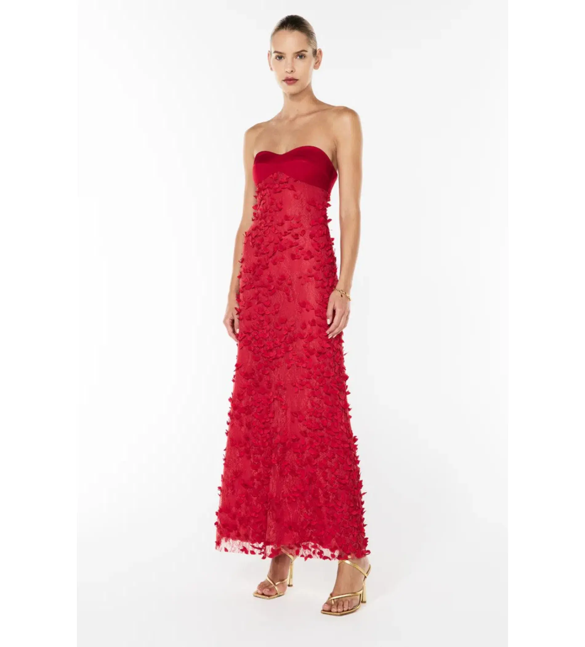 Manning Cartell  Enchantment Balconette Maxi Dress Scarlet Red Size AU 6 - Image 2
