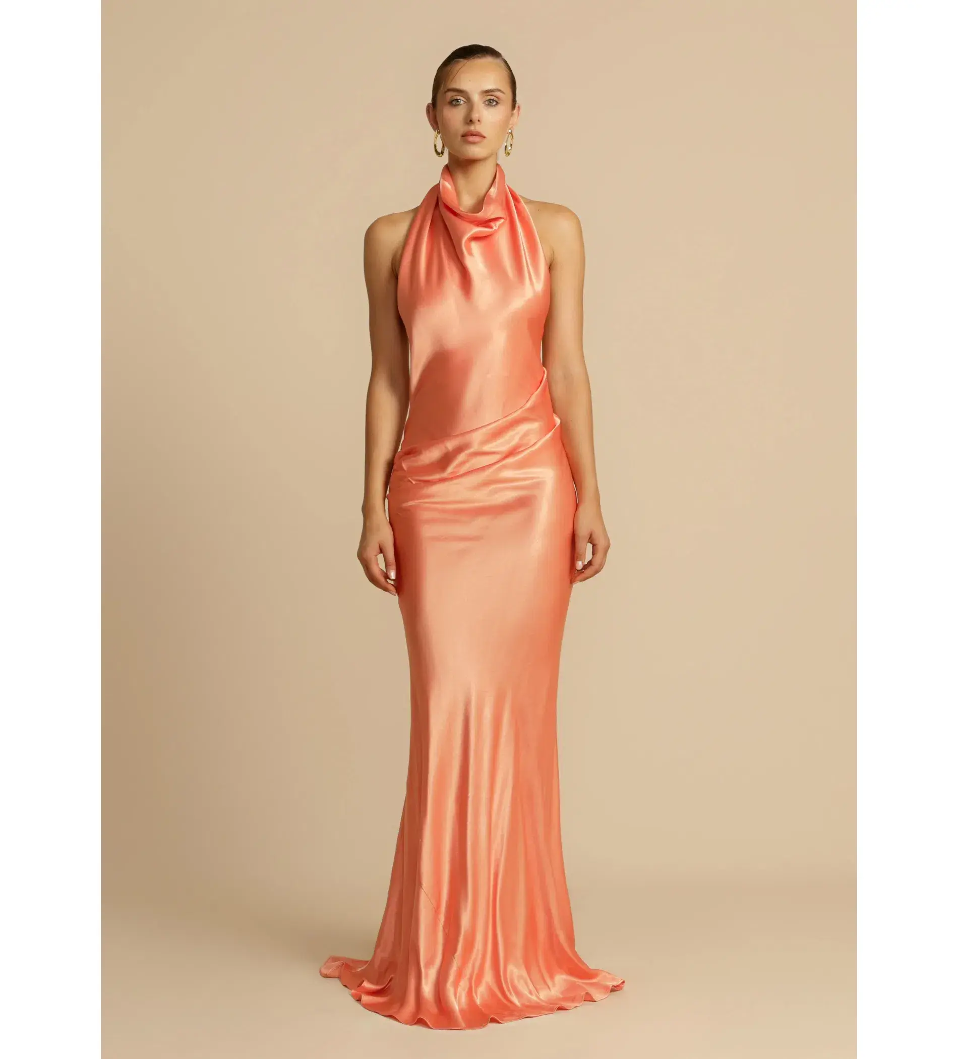Arcina Ori Gaia Dress in Papaya Size S / AU 8 - Image 1