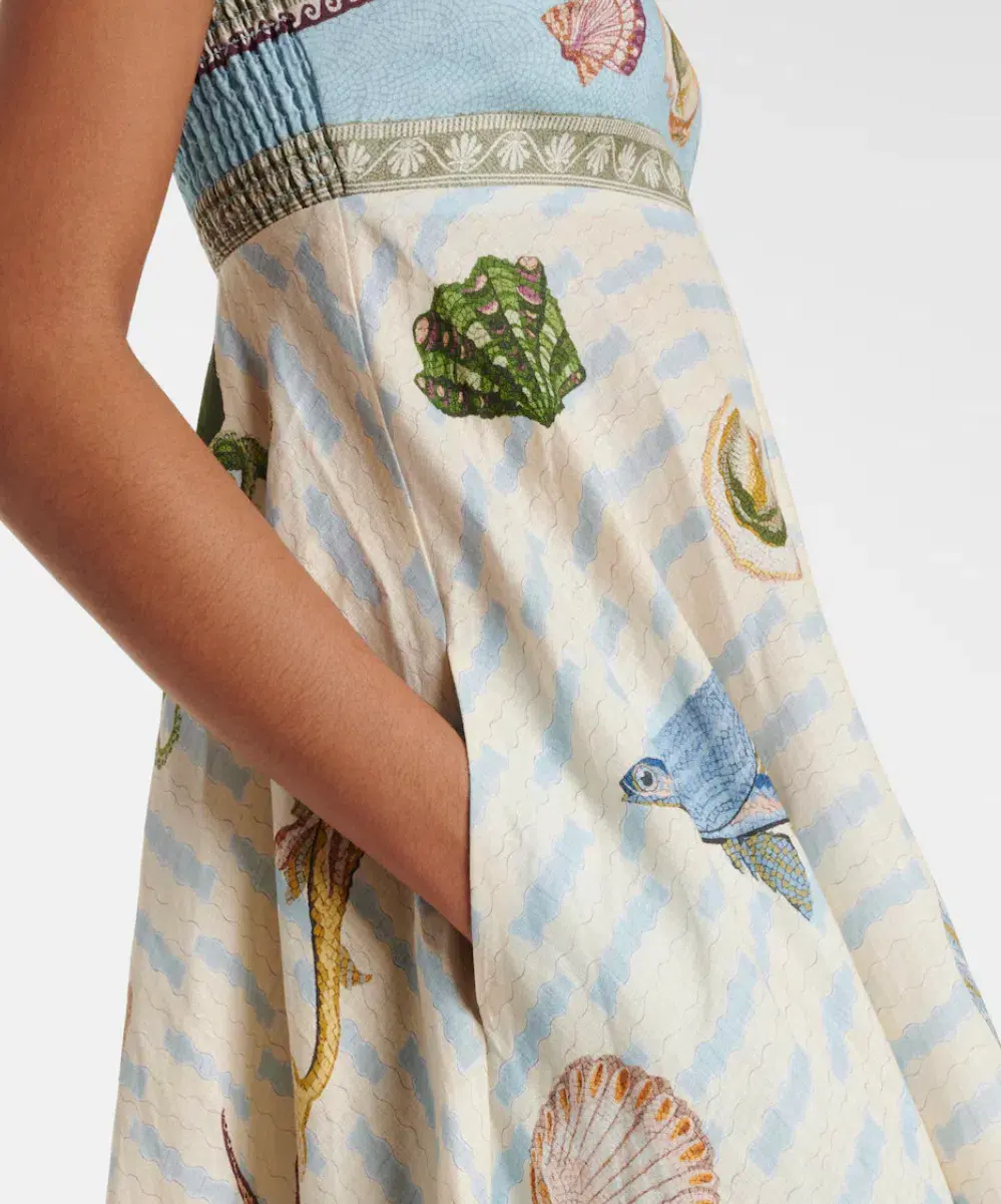 Alemais Bath House Sundress Midi Size AU 6 - Image 4