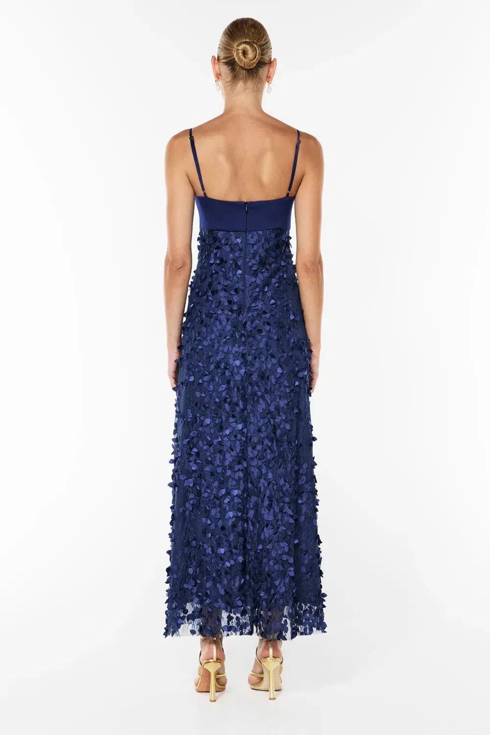 Manning Cartell Enchantment Slip Dress Royal Blue Size AU 10 - Image 4