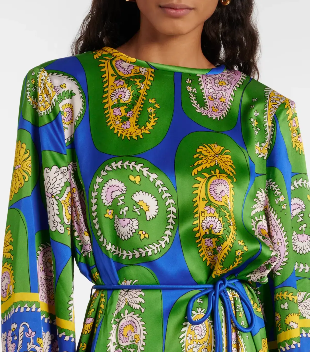 Alemais Printed Maxi Dress My Theresa Exclusive Multi Print Size 10 - Image 3