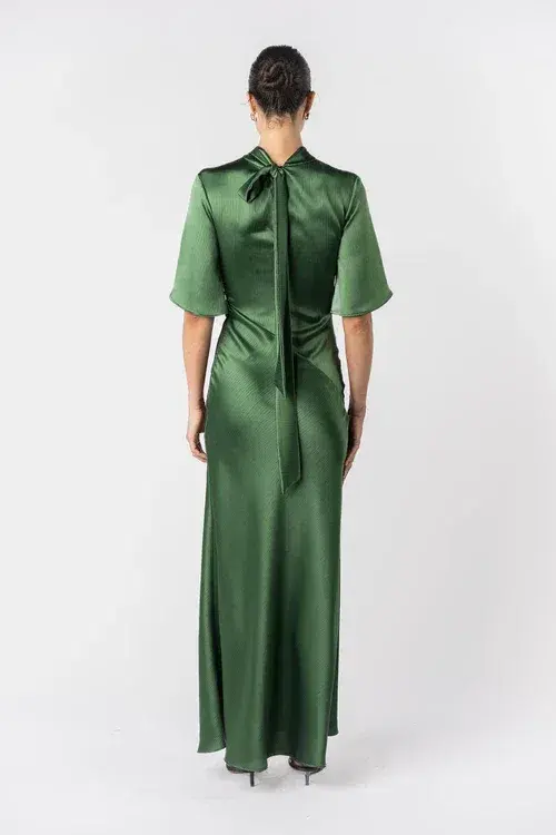 One Fell Swoop Claret Maxi Dress in Matilda Size 10 - Image 4