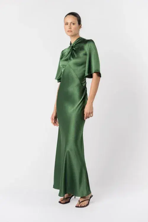One Fell Swoop Claret Maxi Dress in Matilda Size 10 - Image 2