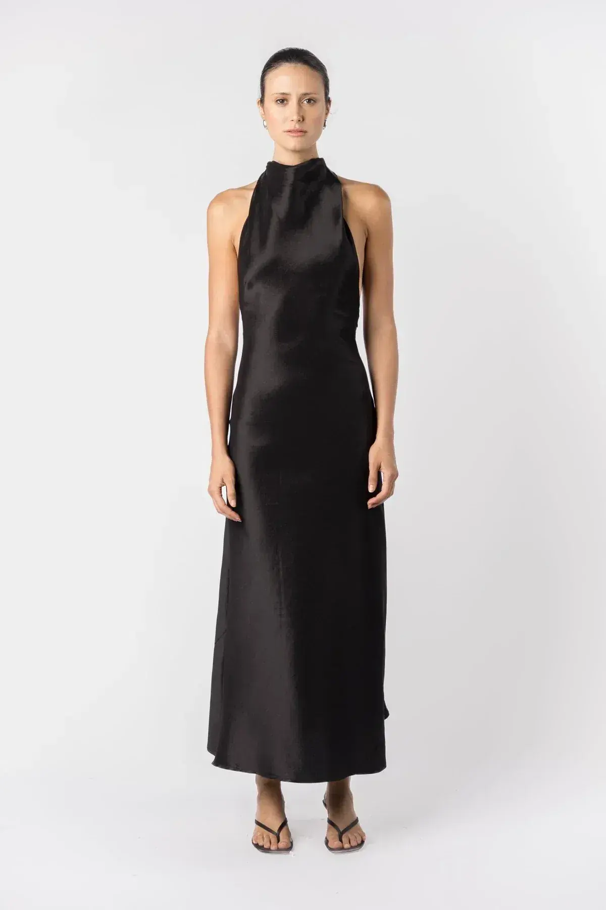 One Fell Swoop Kristina Maxi Dress Noir Size 12 - Image 1