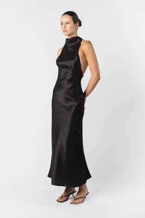One Fell Swoop Kristina Maxi Dress Noir Size 12 - Image 3