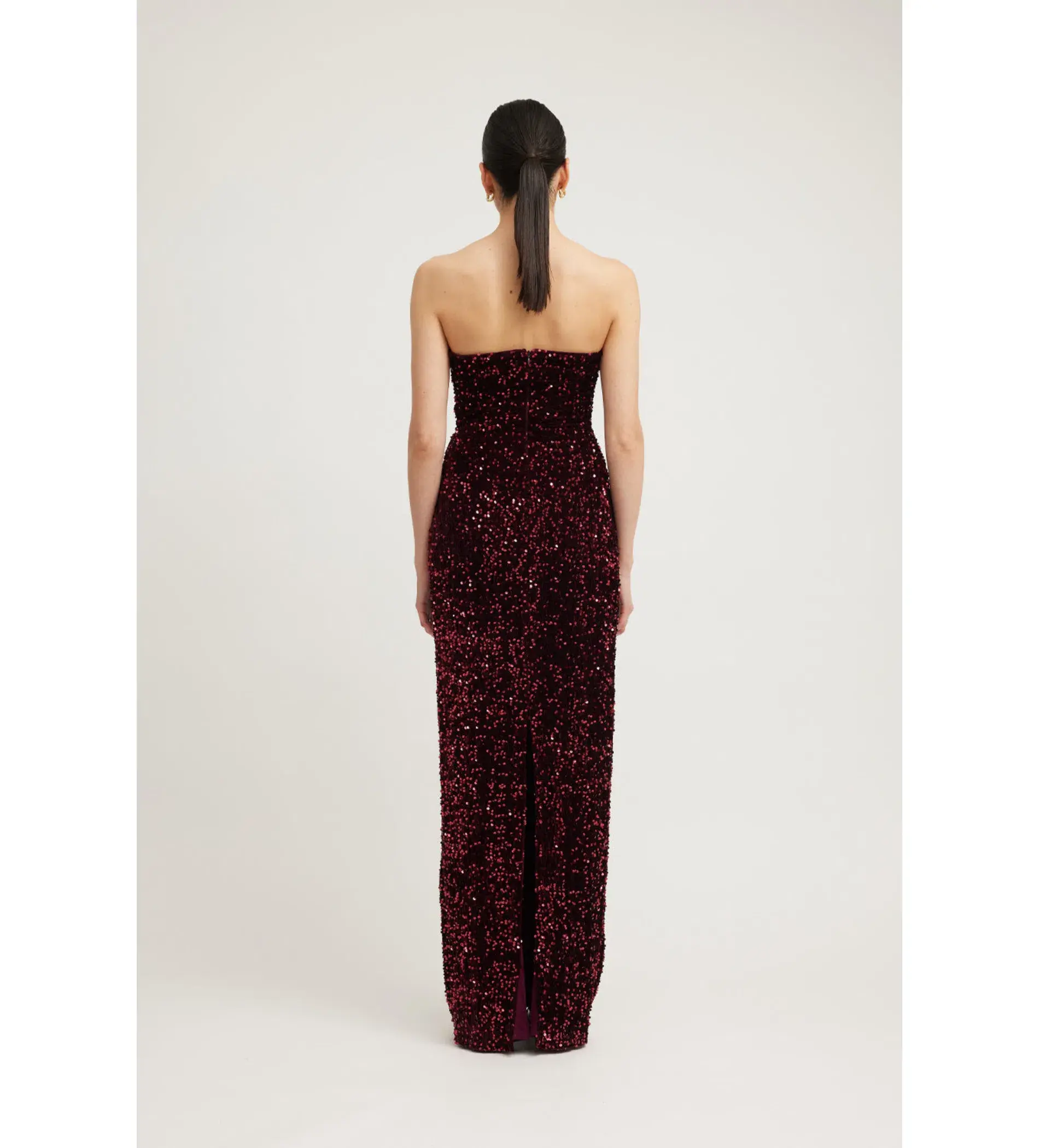Tojha Harlynne Dress in Merlot Size 6 - Image 3