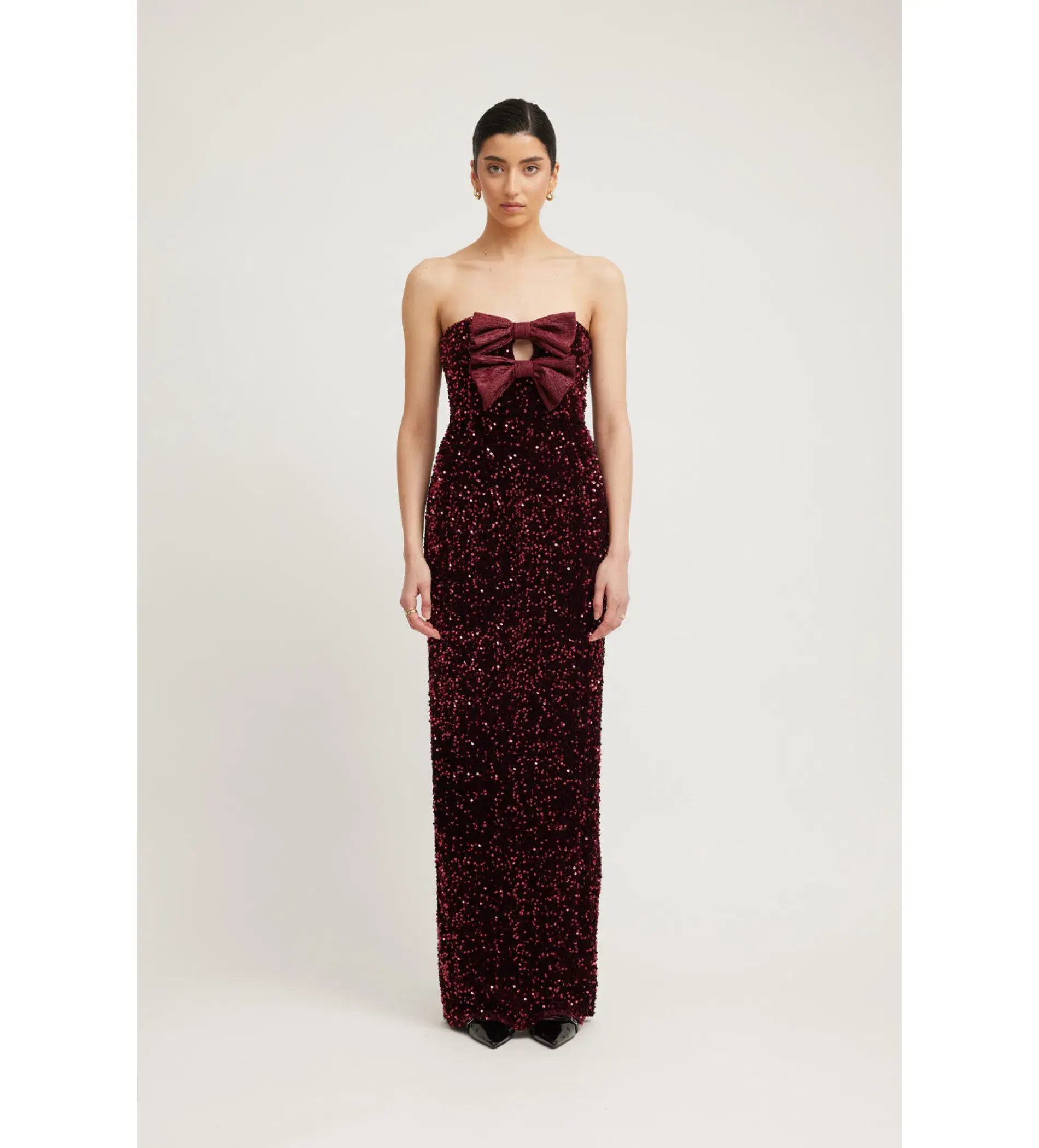 Tojha Harlynne Dress in Merlot Size 6 - Image 1