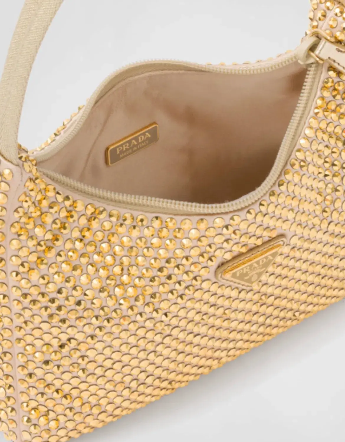 Prada Reedition Crystal Gold - Image 3