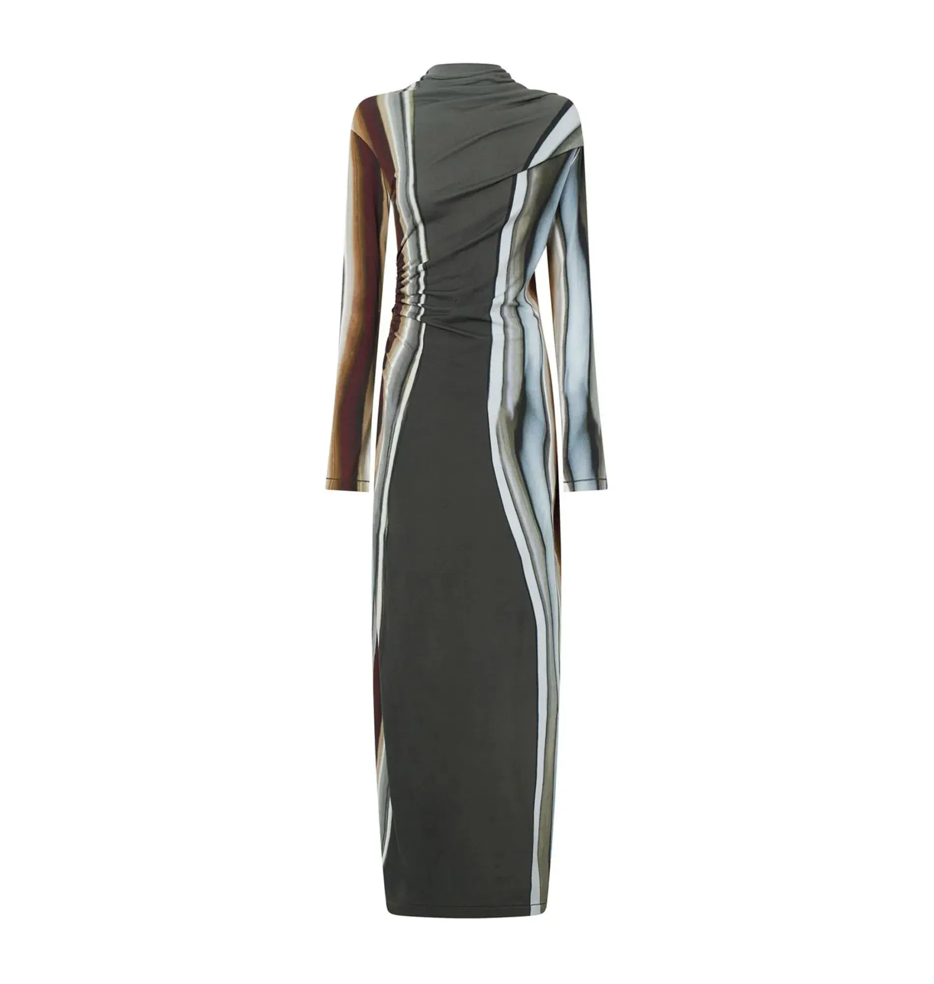 Camilla and Marc Elixir Print Jersey Maxi Dress in Elixir Print Size AU 10  - Image 4