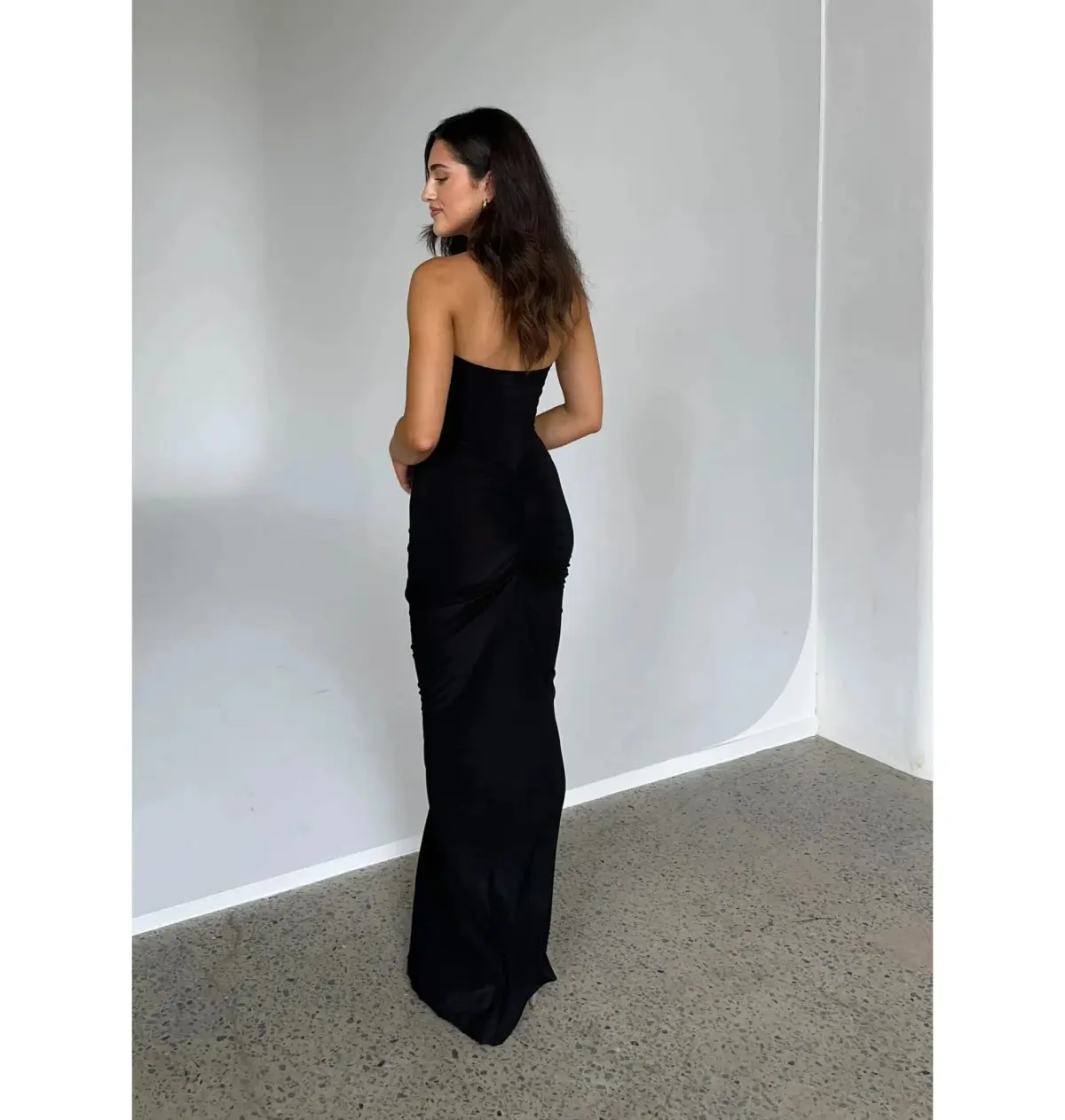 Natalie Rolt Shontae Gown Black Size XS/AU 6 - Image 2