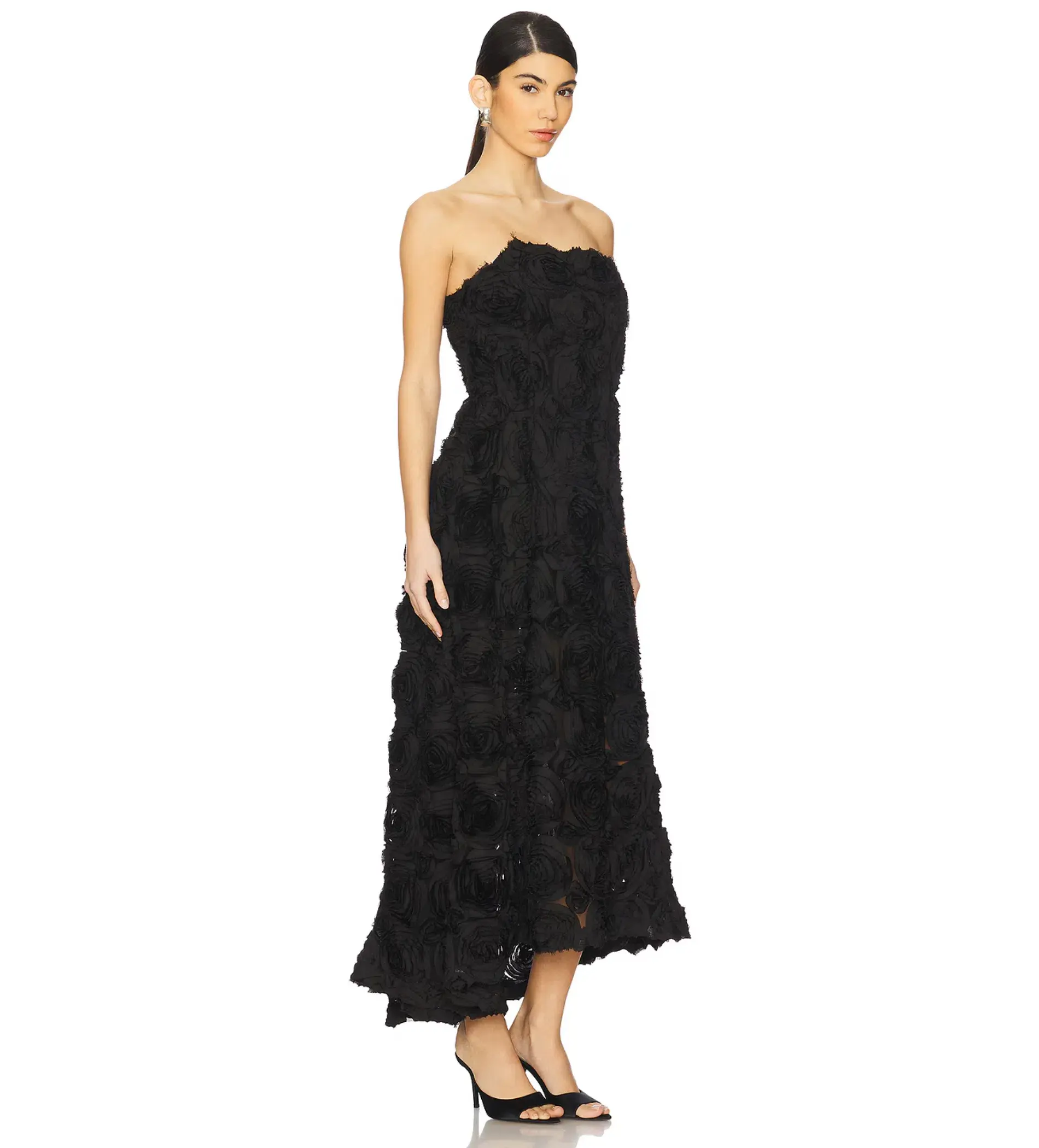 Elliatt Selena Maxi Dress in Black Size 16 - Image 2