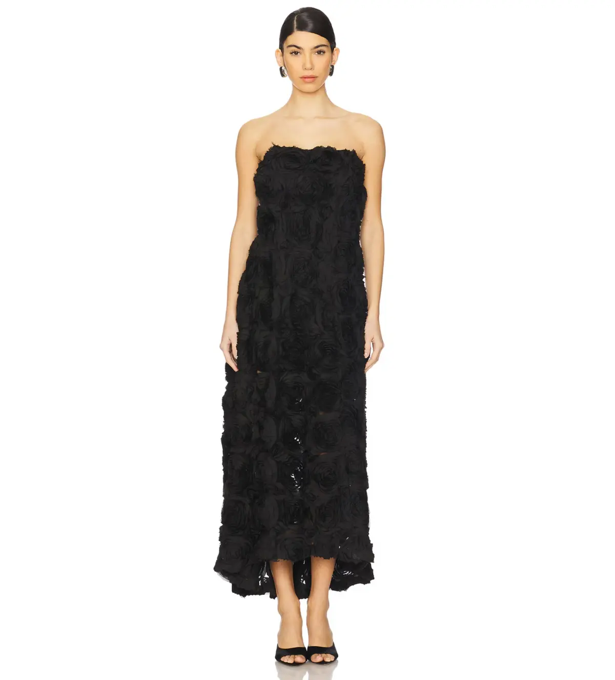 Elliatt Selena Maxi Dress in Black Size 16 - Image 1