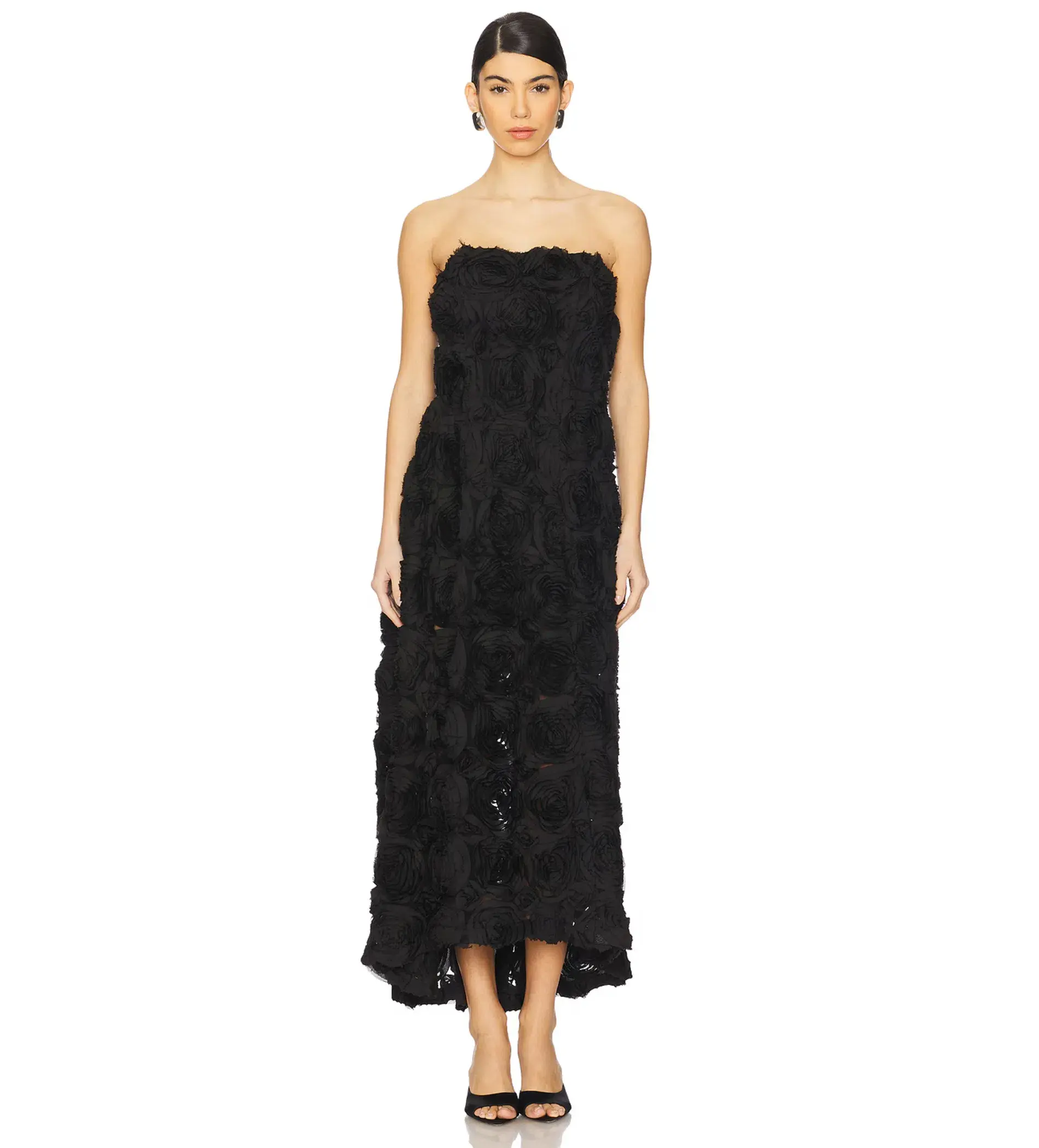 Elliatt Selena Maxi Dress in Black Size 16 - Image 1