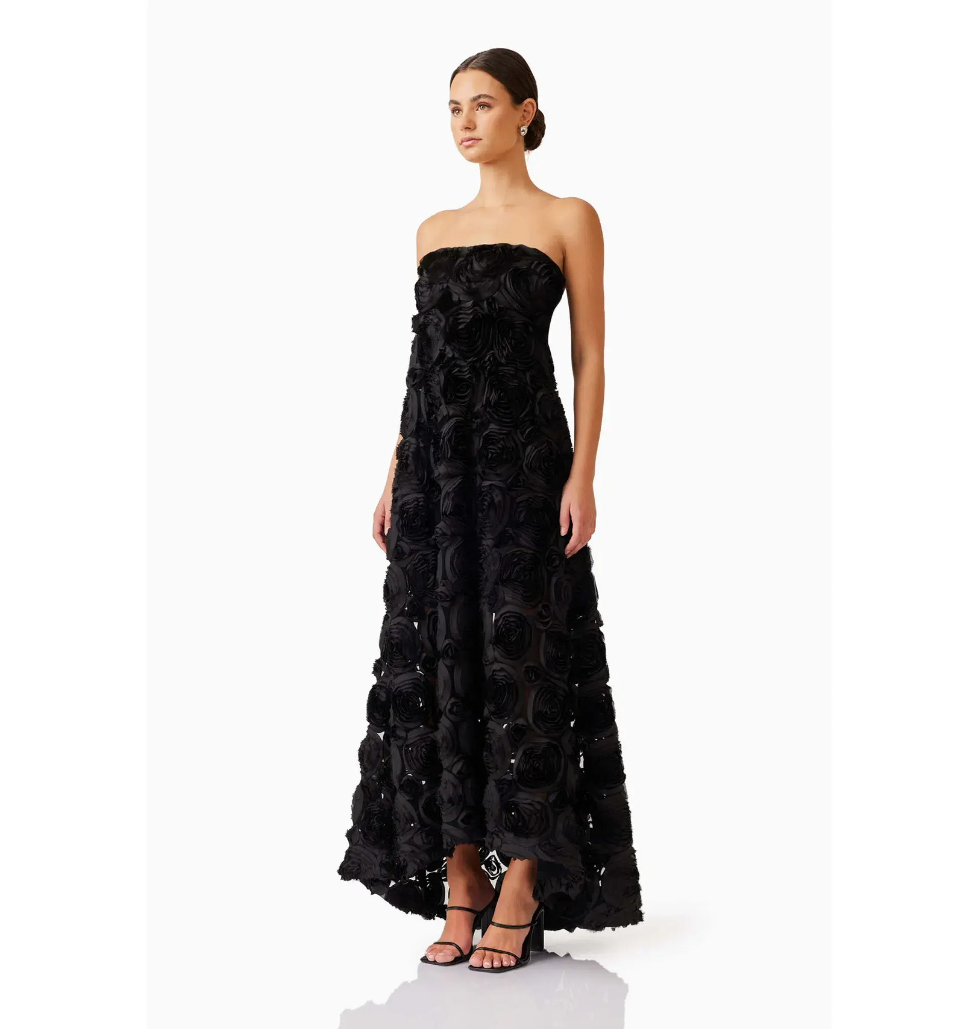 Elliatt Selena Dress Black Size AU 12 - Image 2