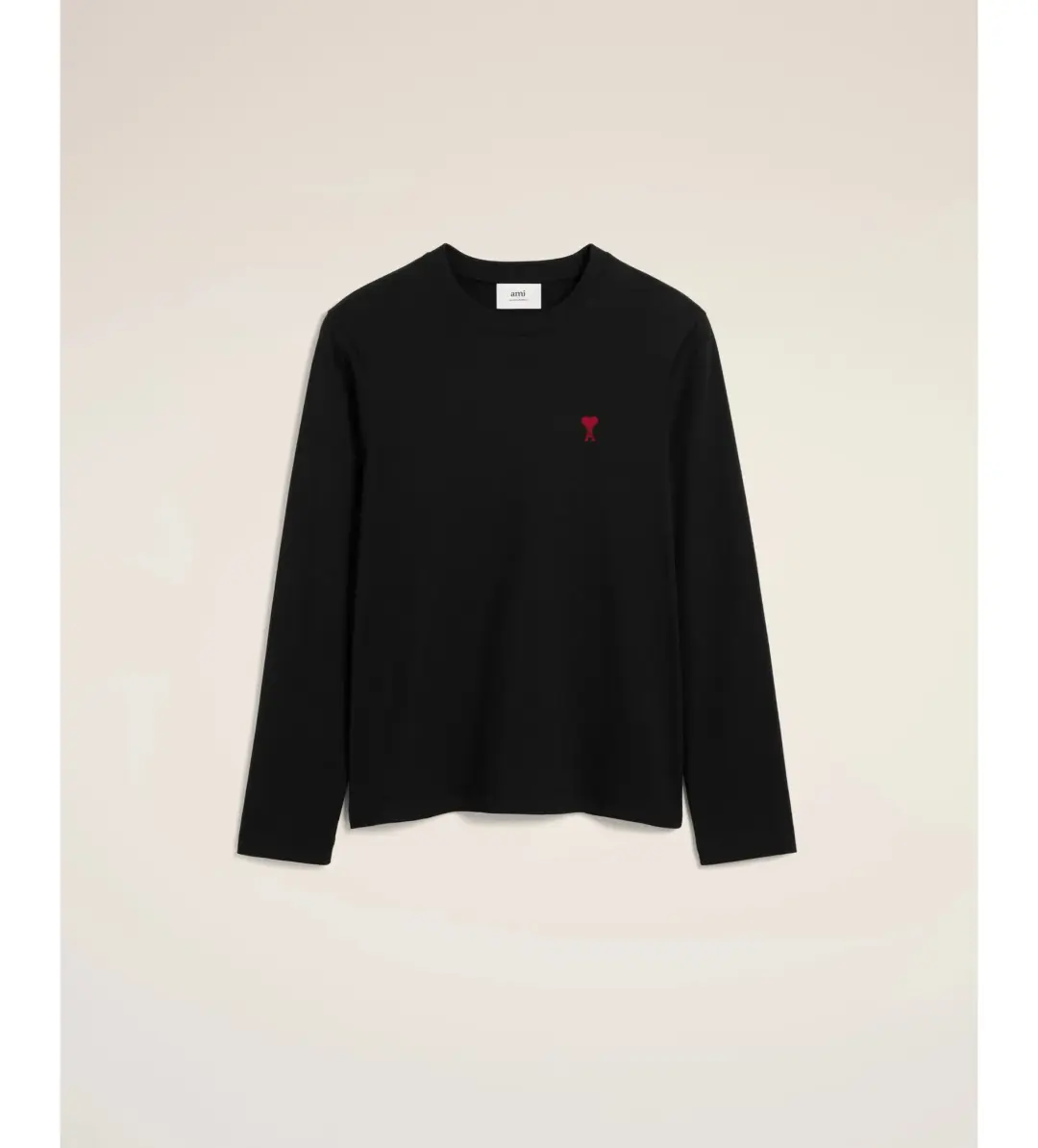 Ami De Coeur Cotton Long Sleeves T-Shirt Black Size M/AU 8 for rent on The Volte - main image