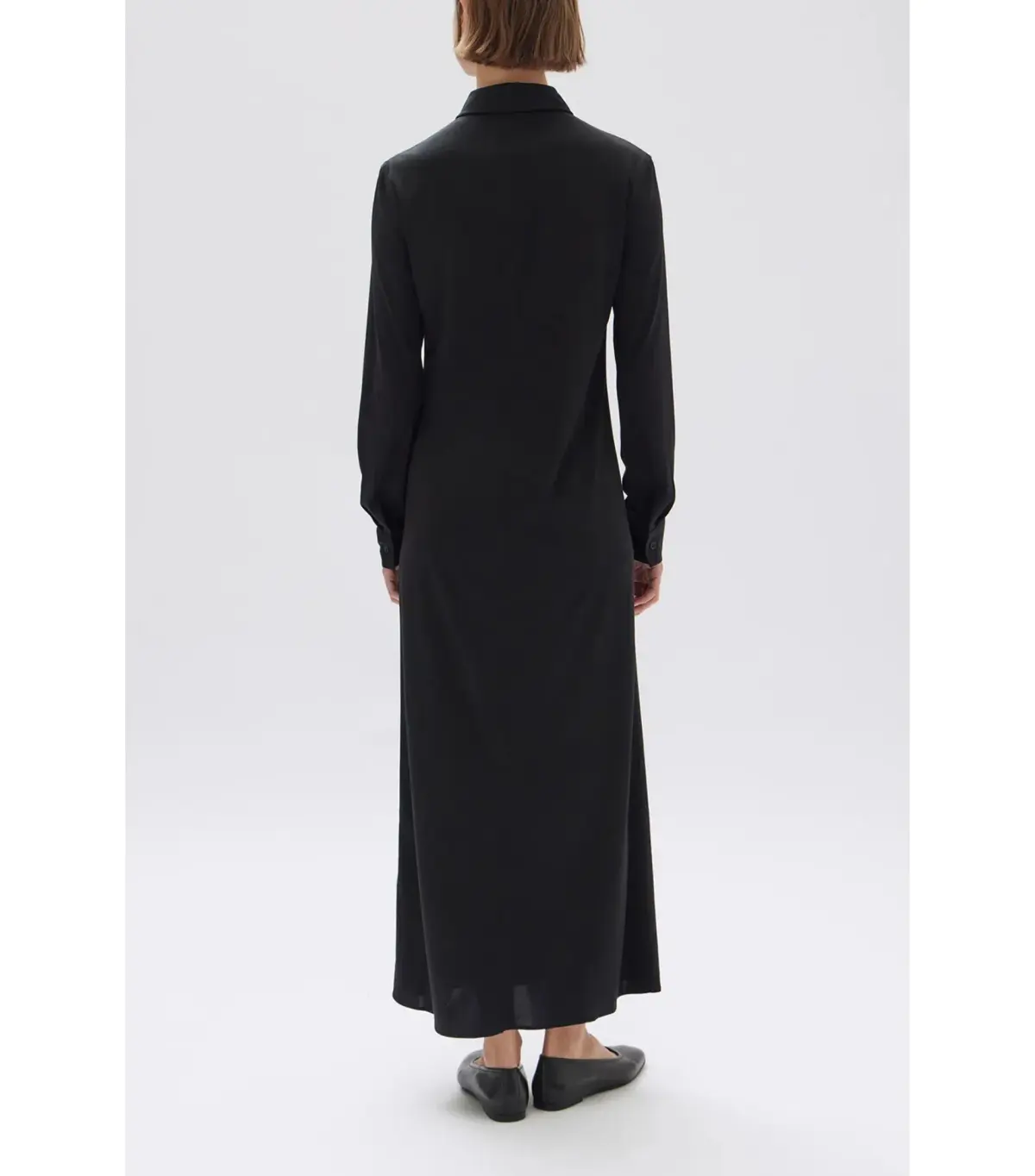 Assembly Label Mallory Knit Midi Dress Black Size AU 10 - Image 3