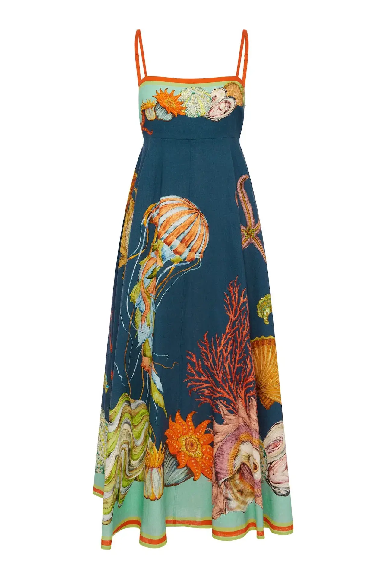 Alemais Dorian Midi Sundress Multi Size 10 - Image 3