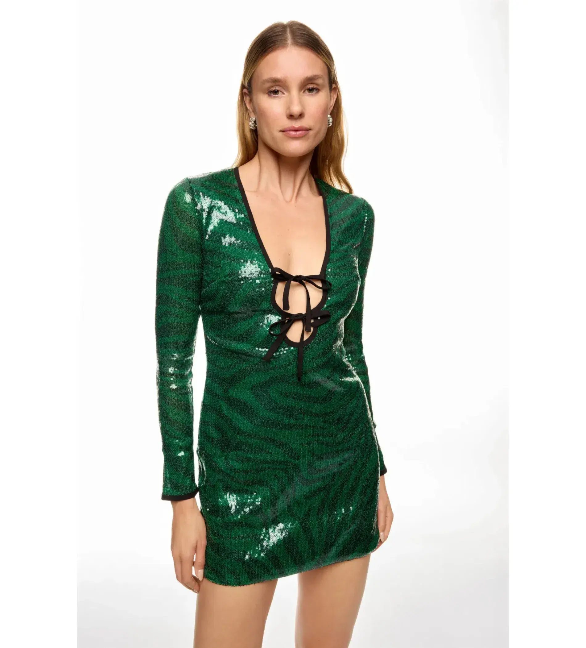 The Wolf Gang Brillo Sequin Dress Size M / AU 10 - Image 4