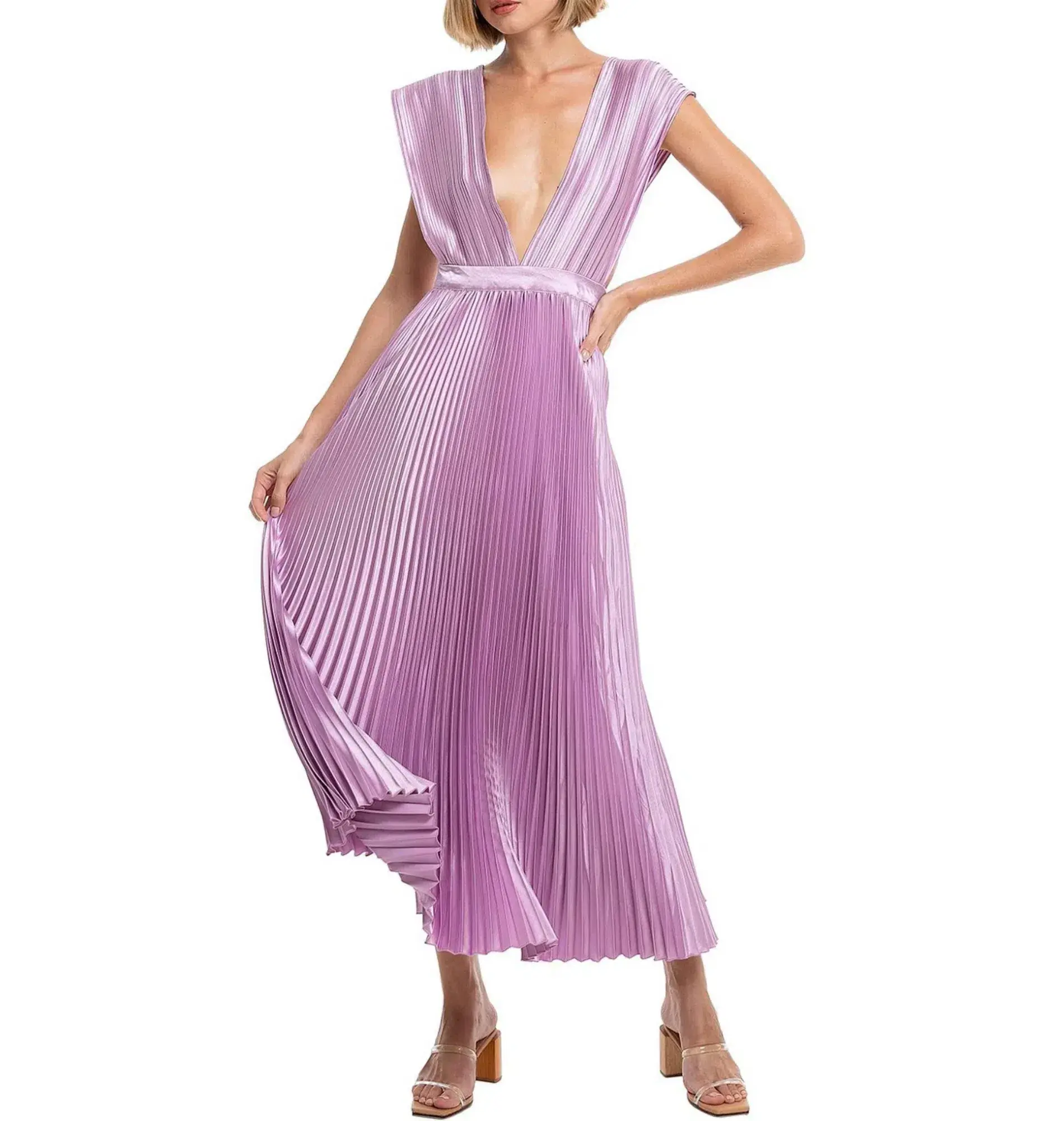 L’Idee Gala Gown Violet Size AU 8 - Image 1