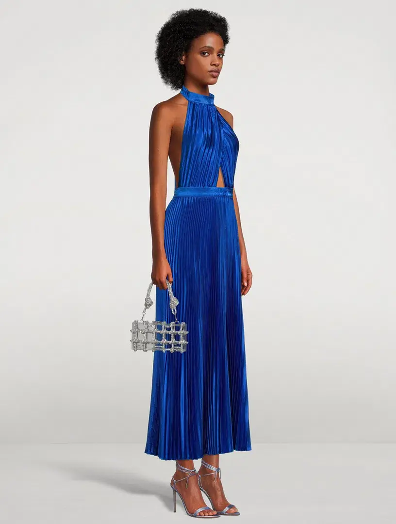 L'idée Renaissance Gown in Moroccan Blue Size 12 - Image 2