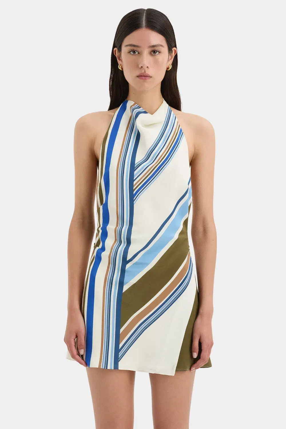 Sir the Label Thistle Halter Mini Multi Size 2 / Size AU 10 for rent on The Volte - main image