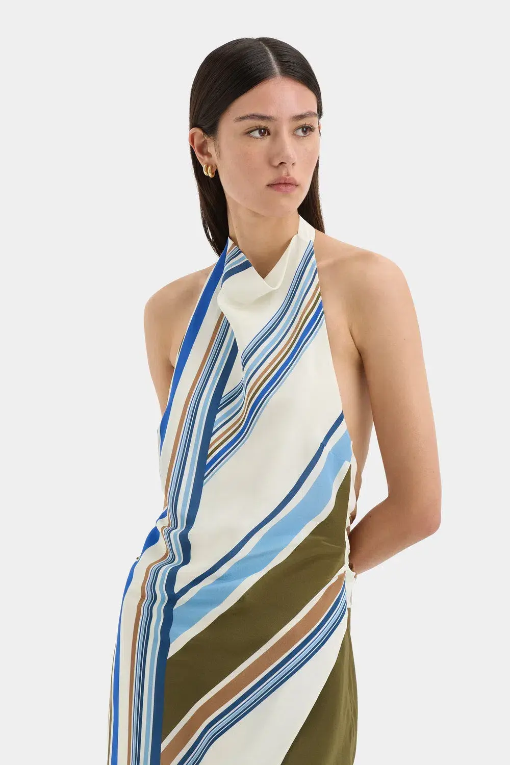 Sir the Label Thistle Halter Mini Multi Size 2 / Size AU 10 for rent on The Volte - main image