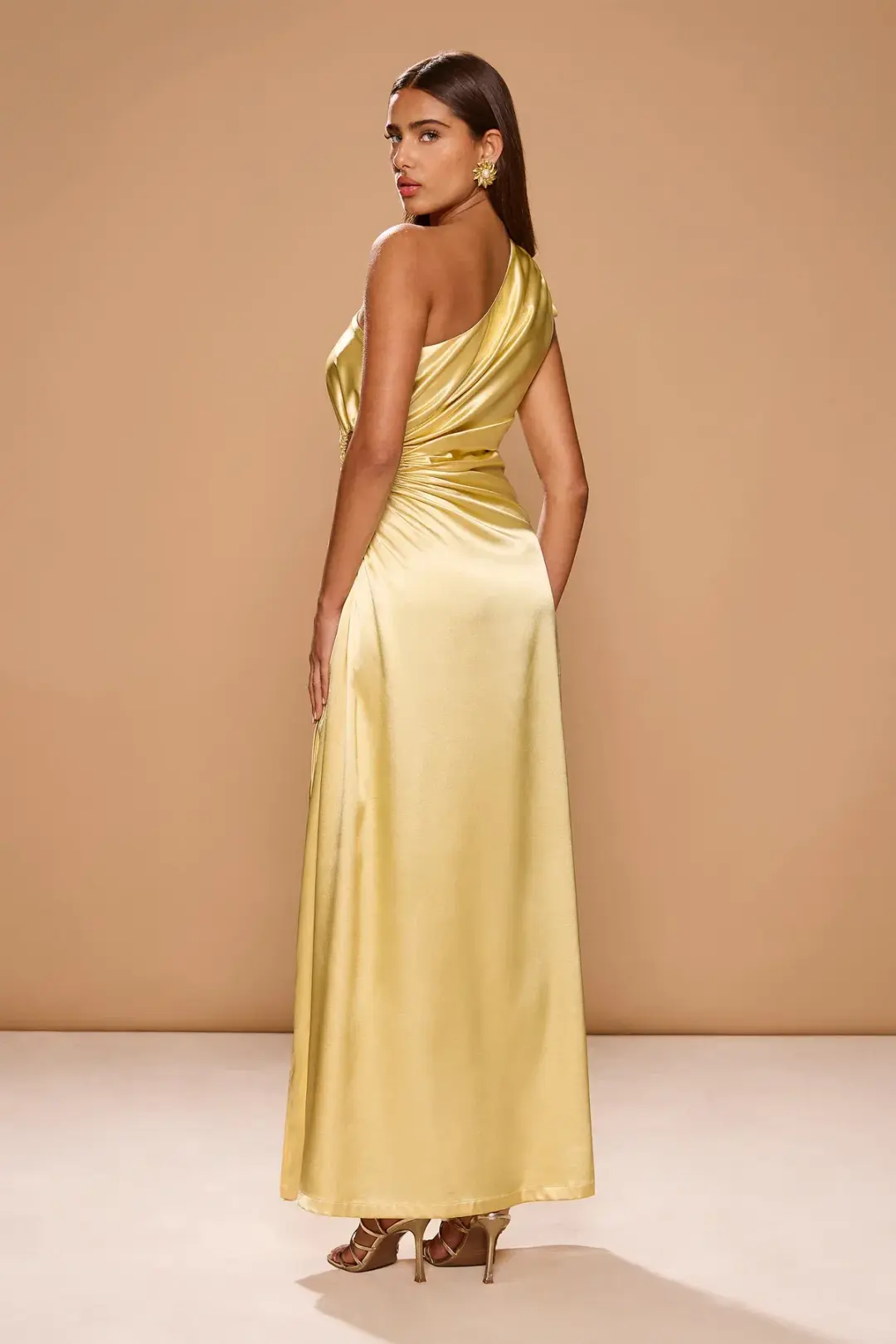 Sonya Moda Yellow Nour Dress Maxi Size 8 for rent on The Volte - main image