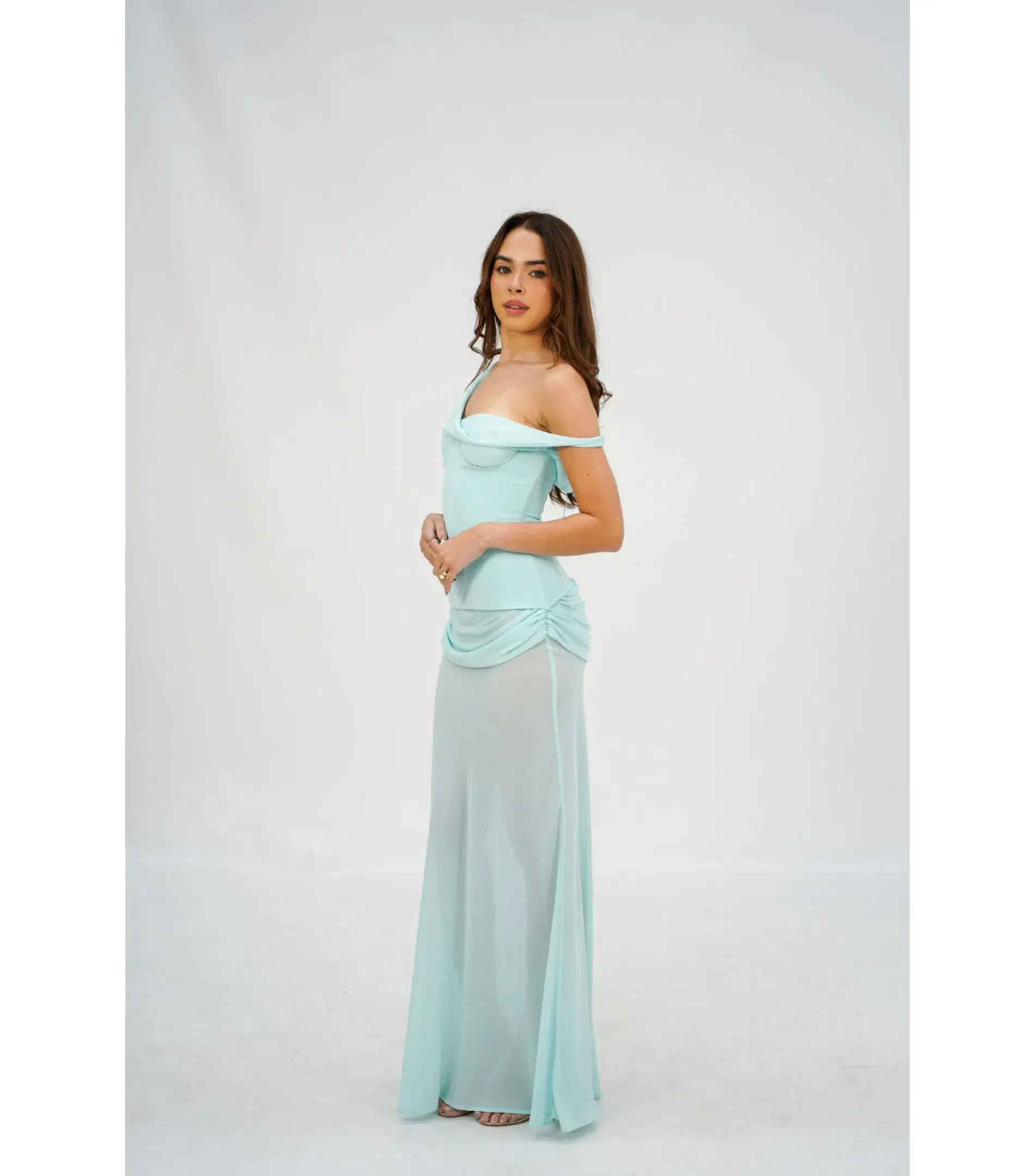 Natalie Rolt Cadence Gown Blue Size 1 / AU 6-8 - Image 2
