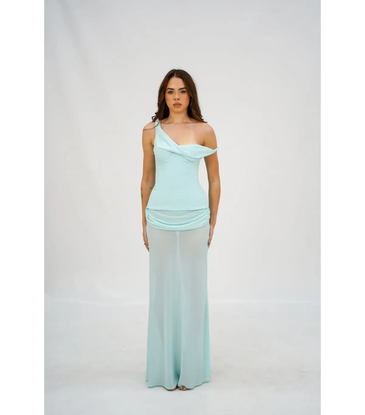 Natalie Rolt Cadence Gown Blue Size 1 / AU 6-8 - Image 1