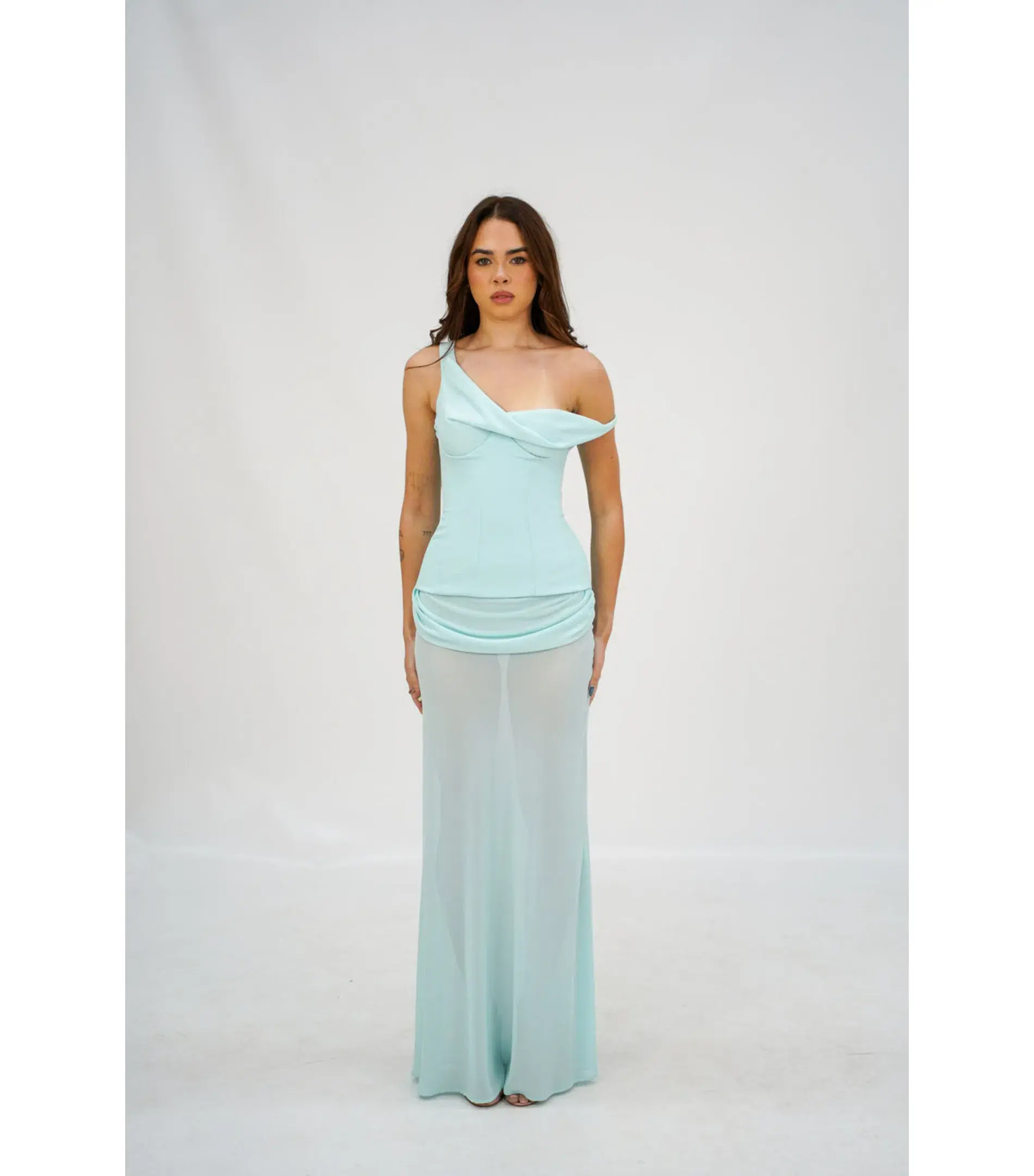 Natalie Rolt Cadence Gown Blue Size 1 / AU 6-8 - Image 1