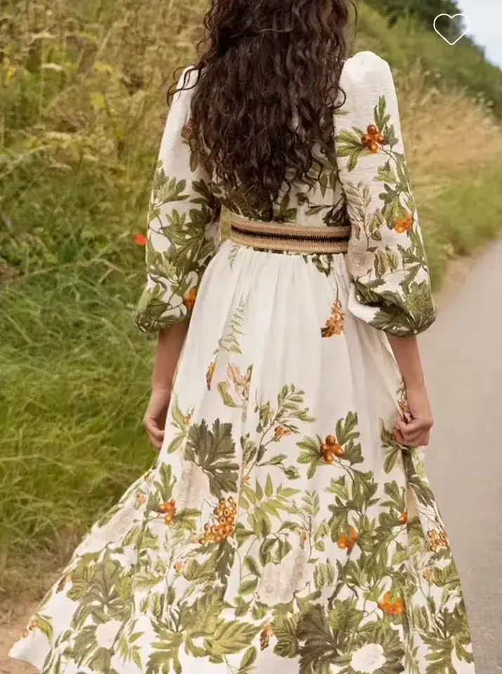 Sheike Garden of Eden Maxi Dress Print Size 16 - Image 3