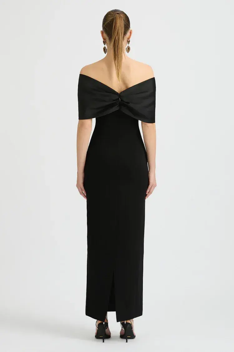 Sonya Moda "Belluno" Midi Dress Black Size 12 - Image 4