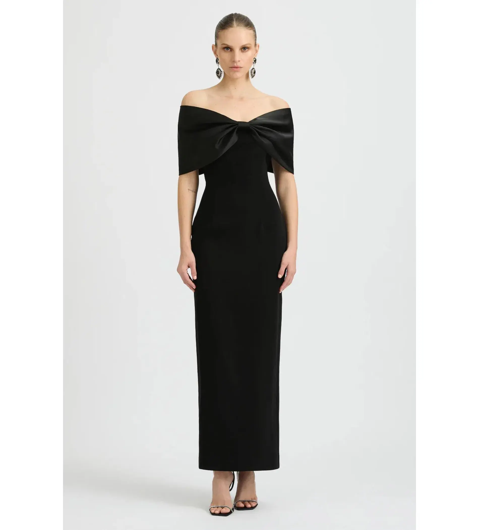Sonya Moda Belluno Maxi Dress Black Size AU 14 - Image 1